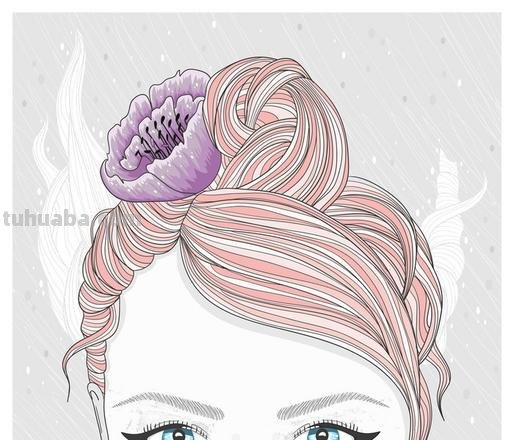 如何用色彩头发让你的插画更加生动绚丽