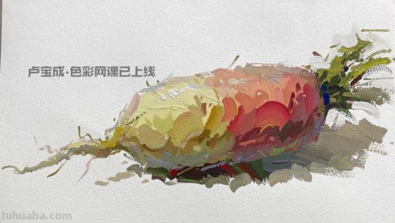胡萝卜色彩及胡萝卜色彩画法详解 