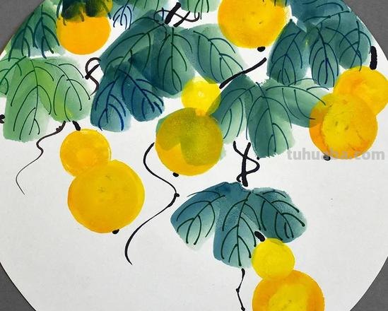 【色彩葫芦怎么画？教你用简单的步骤完成绘画】 