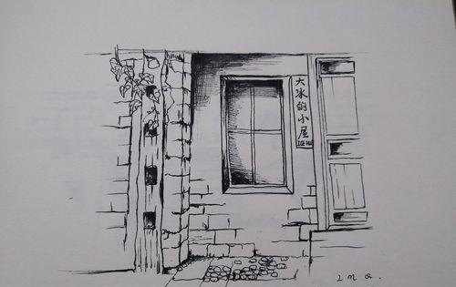 窗户透视速写 速写风景初学者入门教程？
