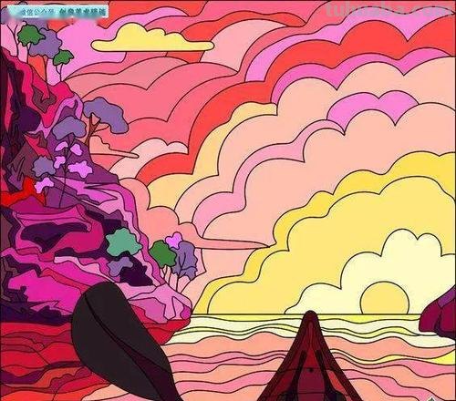 色彩的融合——如何画出具有层次感的色彩融合画 