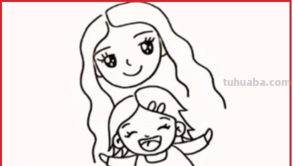 母亲节的手抄报怎么画眼睛 简笔画画母亲节手抄报？