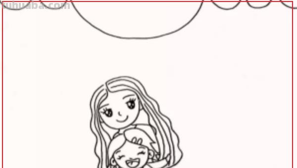 母亲节的手抄报怎么画眼睛 简笔画画母亲节手抄报？