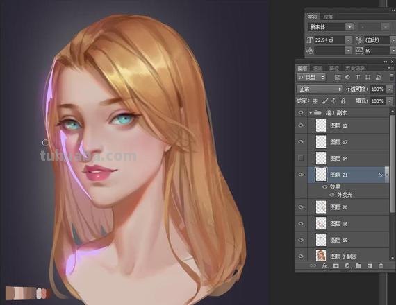 如何选择和运用色彩女头像图片?