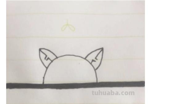 用彩铅怎么画猫 可爱的猫咪用格子本怎么画？