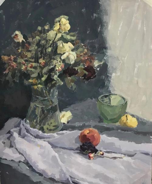 创意色彩静物的优秀作品欣赏