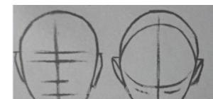 速写人头低头 速写，人头，简单，步骤？