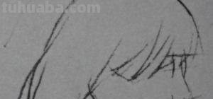 速写人头低头 速写，人头，简单，步骤？