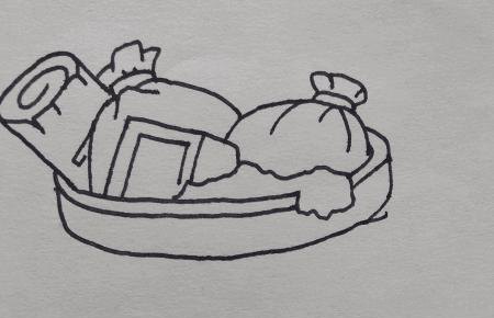 垃圾怎么画简笔画 如何画扔在地上的垃圾？