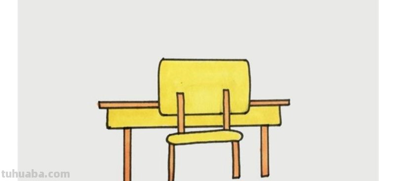 书桌怎么画简笔画 怎样画桌子？
