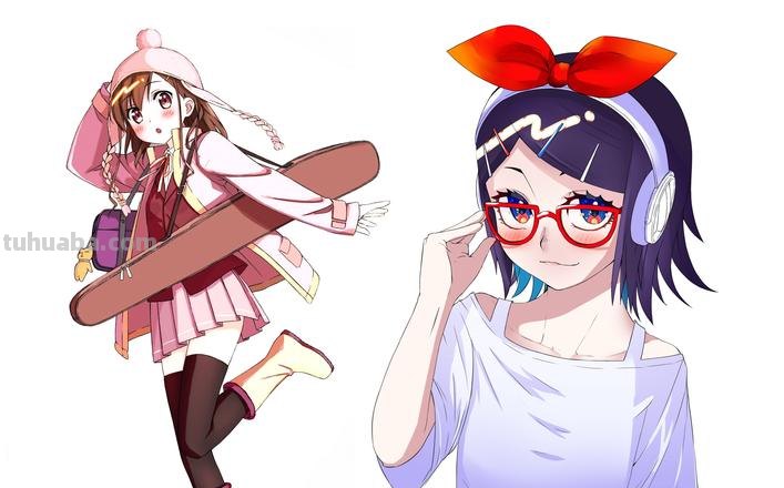 东华色彩及东华色彩设计图案——探寻二次元文化中的色彩美学