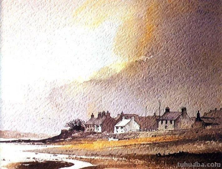 DAVID BELLAMY自然风景水彩画作品
