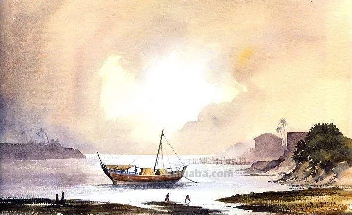 DAVID BELLAMY自然风景水彩画作品