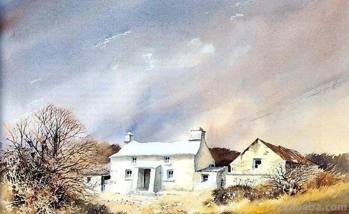 DAVID BELLAMY自然风景水彩画作品
