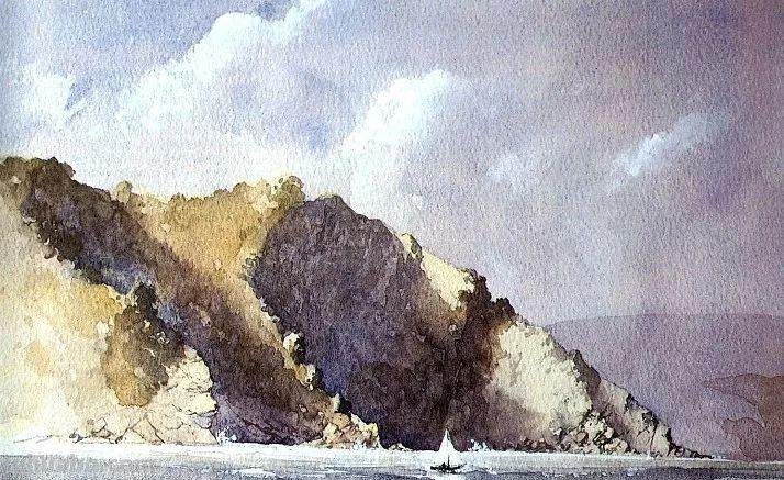 DAVID BELLAMY自然风景水彩画作品