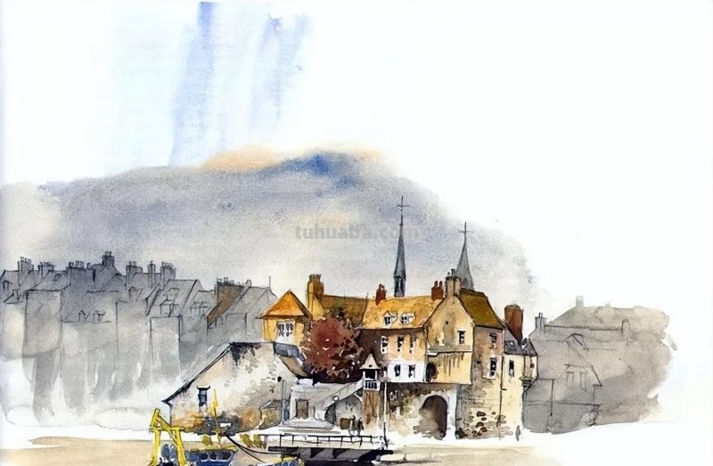 DAVID BELLAMY自然风景水彩画作品