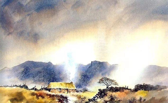 DAVID BELLAMY自然风景水彩画作品
