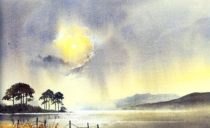 DAVID BELLAMY自然风景水彩画作品