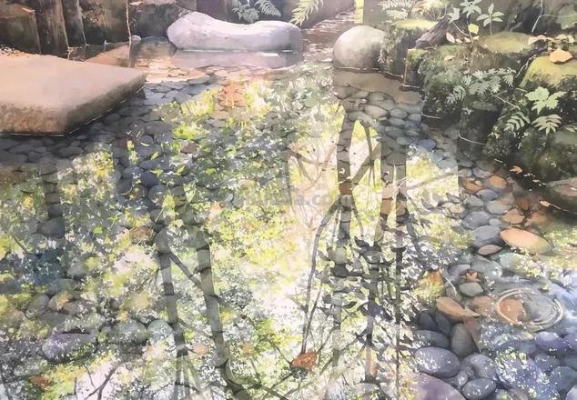 夏天的色彩 - 日本画家Abe Toshiyuki风景水彩画专辑