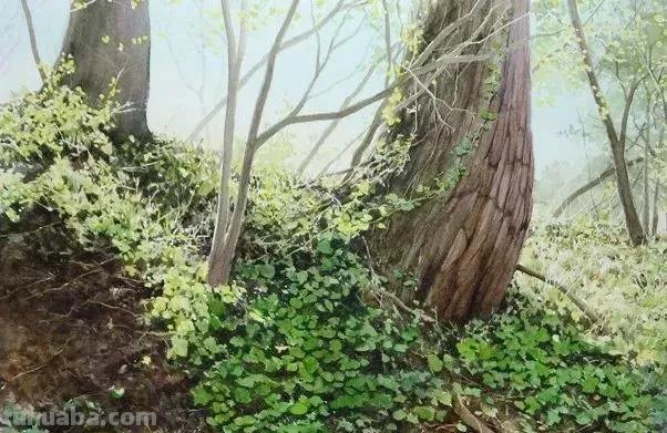 夏天的色彩 - 日本画家Abe Toshiyuki风景水彩画专辑
