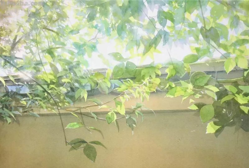 夏天的色彩 - 日本画家Abe Toshiyuki风景水彩画专辑