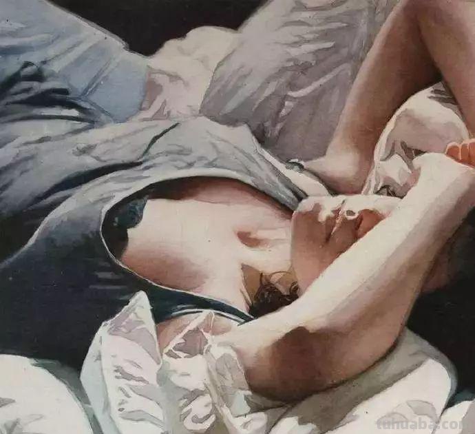 国外水彩人物画作品赏析