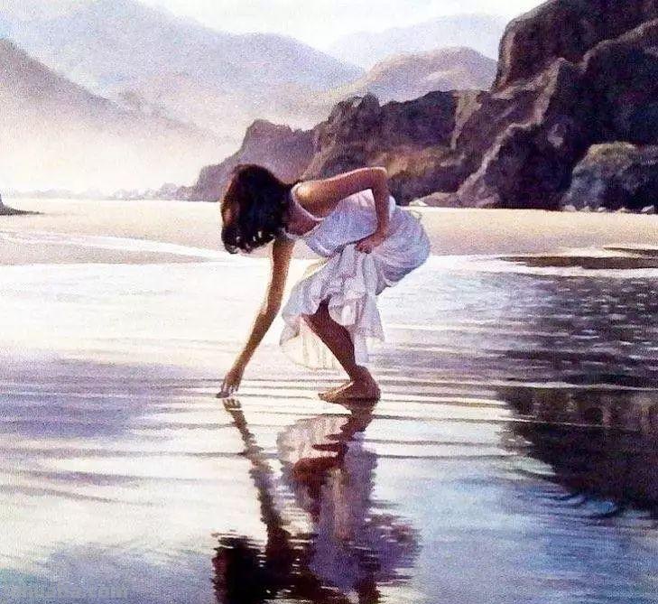 国外水彩人物画作品赏析