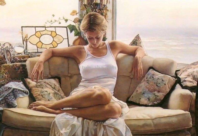 国外水彩人物画作品赏析