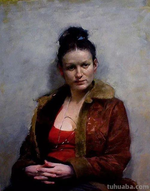 国外水彩人物画作品赏析