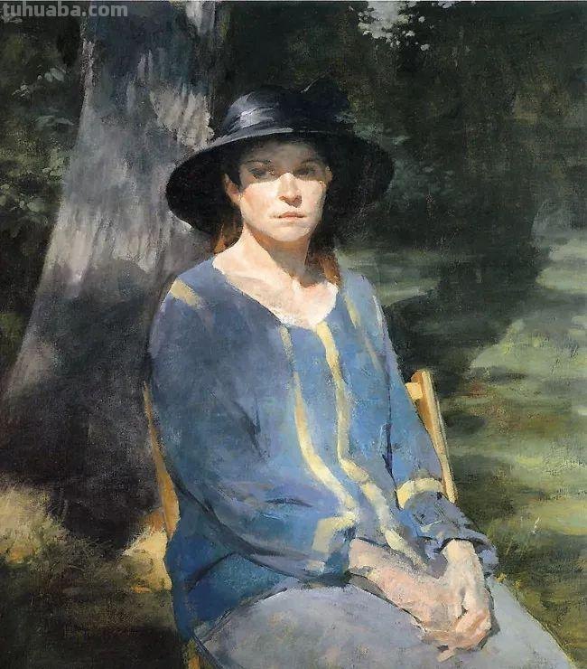 国外水彩人物画作品赏析