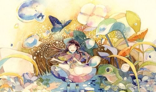 图集｜精美的水彩插画，赶快收藏起来