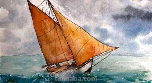 这些画水彩作品治愈了2000万网友，每一幅画浪漫精致