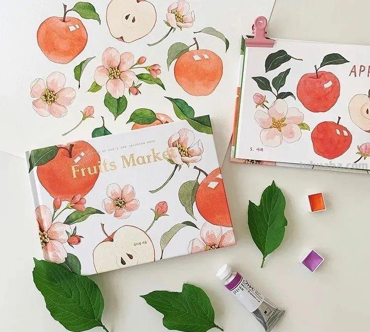 这些画水彩作品治愈了2000万网友，每一幅画浪漫精致