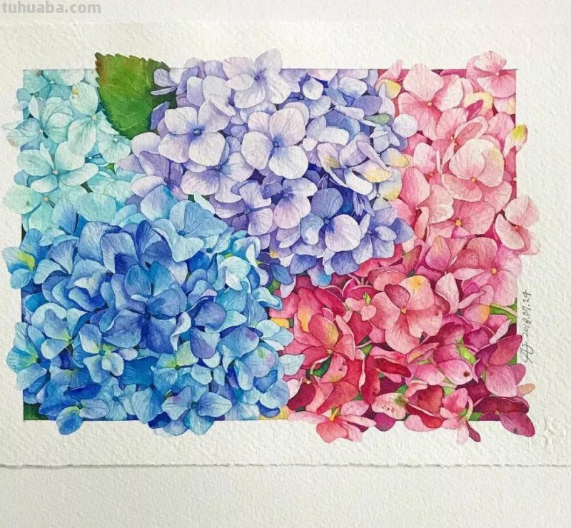 这57张水彩作品超级赞，想学水彩的你赶紧来收藏啊，一起来欣赏呀