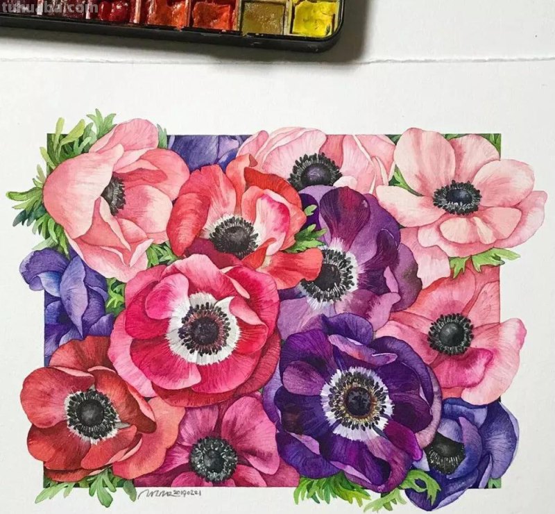 这57张水彩作品超级赞，想学水彩的你赶紧来收藏啊，一起来欣赏呀