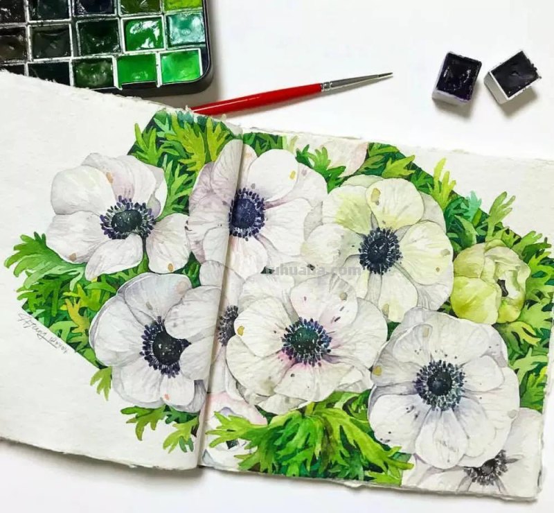 这57张水彩作品超级赞，想学水彩的你赶紧来收藏啊，一起来欣赏呀