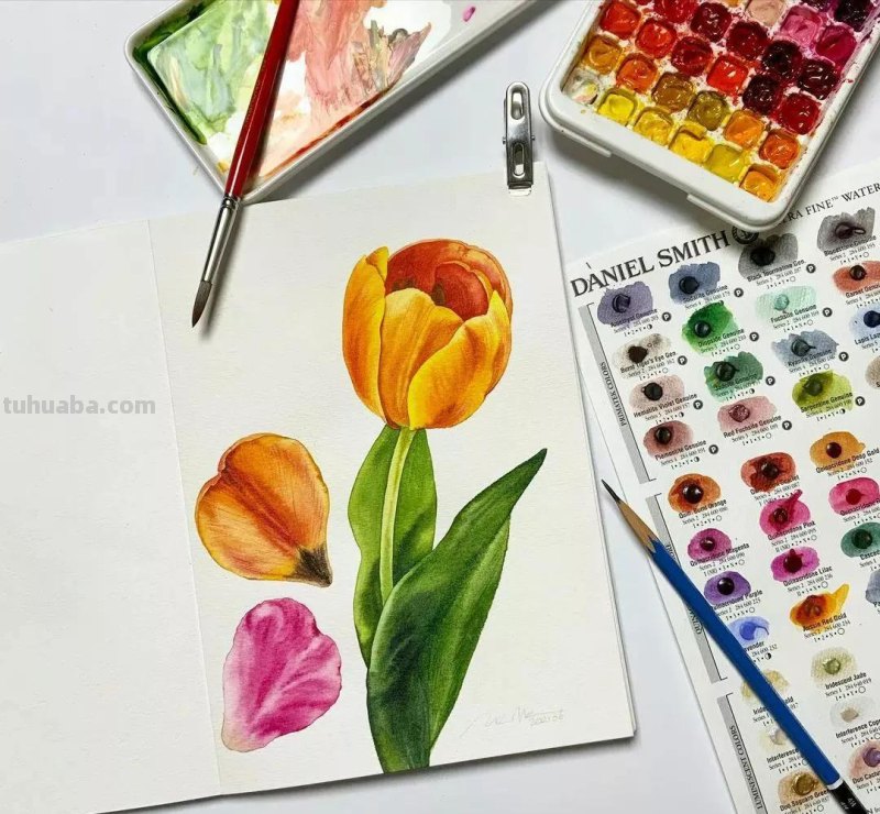 这57张水彩作品超级赞，想学水彩的你赶紧来收藏啊，一起来欣赏呀