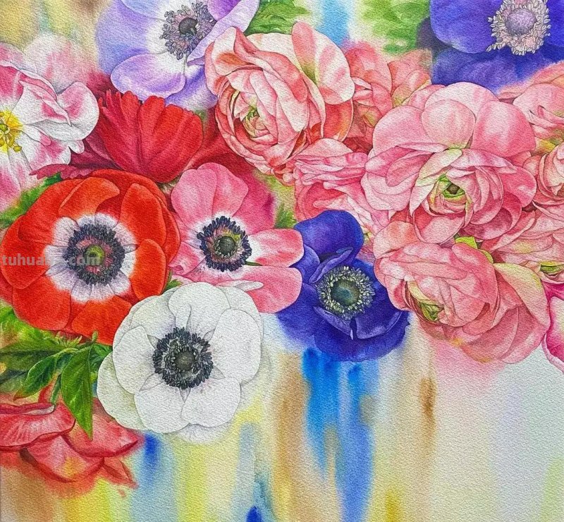 这57张水彩作品超级赞，想学水彩的你赶紧来收藏啊，一起来欣赏呀