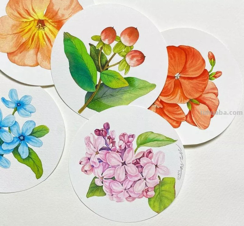 这57张水彩作品超级赞，想学水彩的你赶紧来收藏啊，一起来欣赏呀