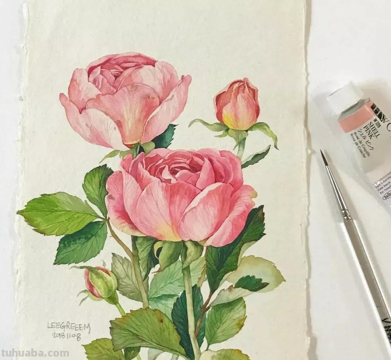 这57张水彩作品超级赞，想学水彩的你赶紧来收藏啊，一起来欣赏呀