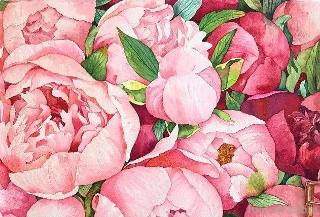 这57张水彩作品超级赞，想学水彩的你赶紧来收藏啊，一起来欣赏呀