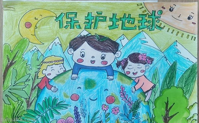 张家界：世界地球日自然科普画接力赛获奖作品选登（部分）