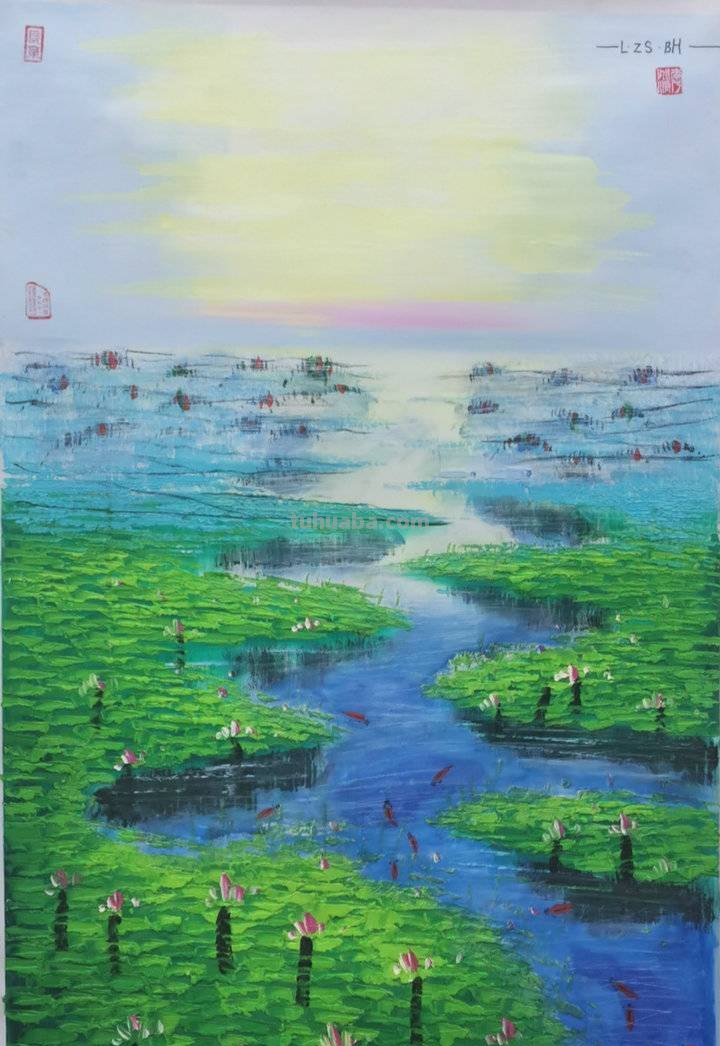 李兆顺的自然科学画,美仑美奂又藏着秘密,您见过吗?