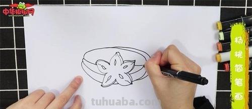 杨桃怎么画 简笔画 怎么用马克笔画杨桃？