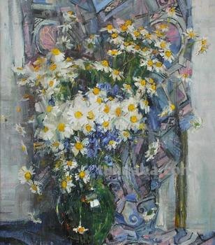 俄罗斯画家马克西姆·格拉德科花卉与静物油画作品欣赏