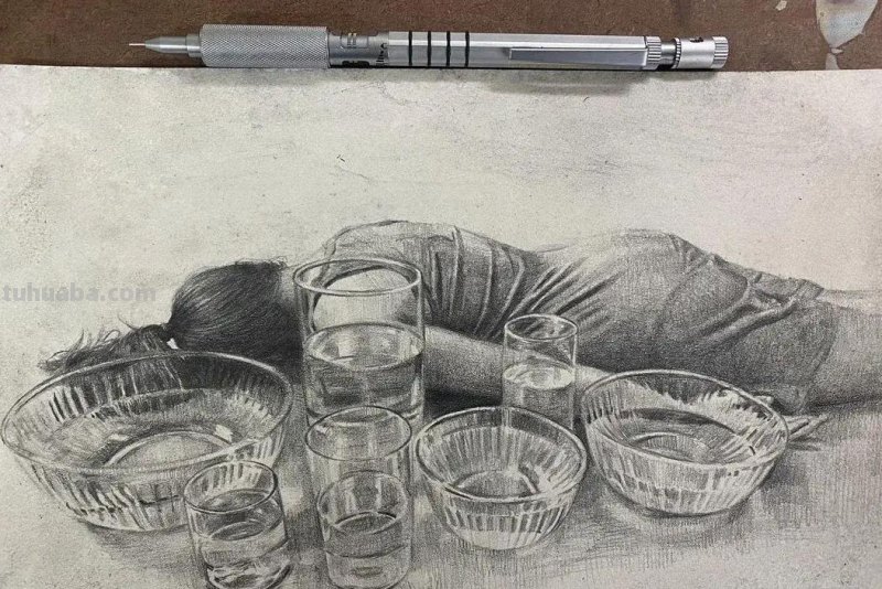 鉴赏 - 生动自然充满灵魂的素描造型