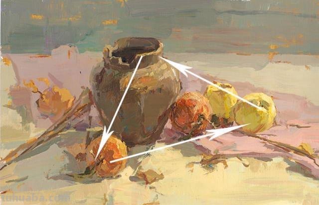 用色彩三角形构图：掌握色彩搭配的诀窍 