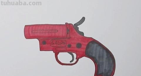 简笔画枪怎么画 如何画M416步枪的简笔画？