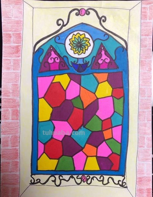 如何运用色彩斑斓的元素进行绘画？ 