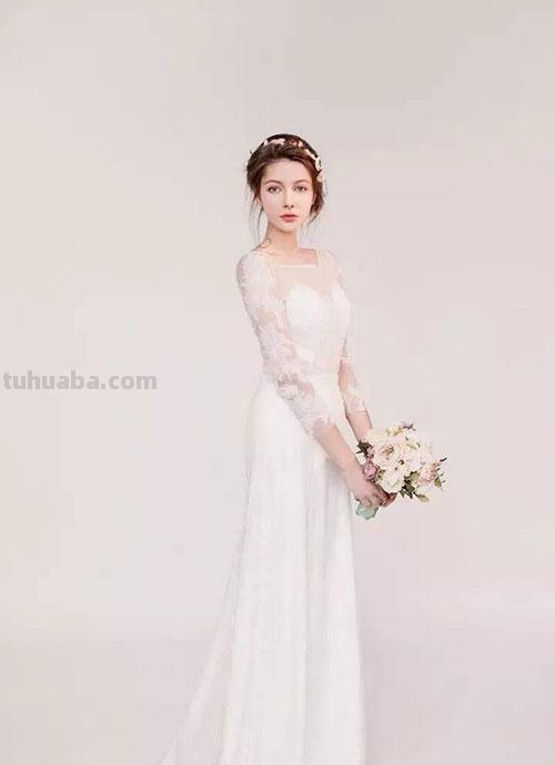 优雅、极简、纯净的婚纱摄影